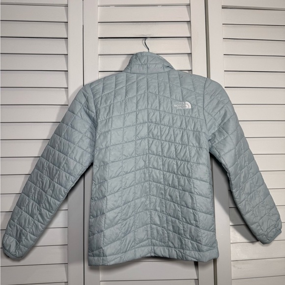 The North Face Girl Youth Blue/Green Quilted Thermoball Eco Jacket Size S 7|8 - Picture 5 of 8
